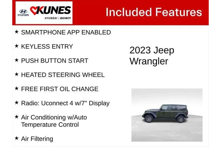 $33955 : Jeep Wrangler 2023 4x4 Sport image 3