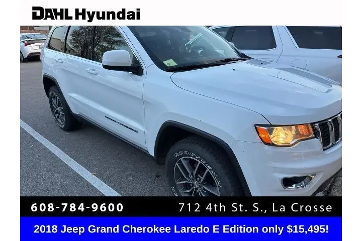$15495 : Jeep Grand Cherokee 2018 4x4 image 1