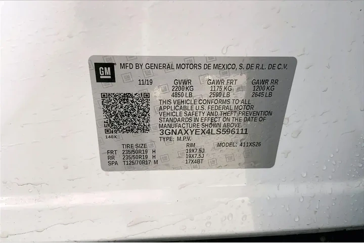 $18991 : Chevrolet Equinox 2020 4x4 P image 8