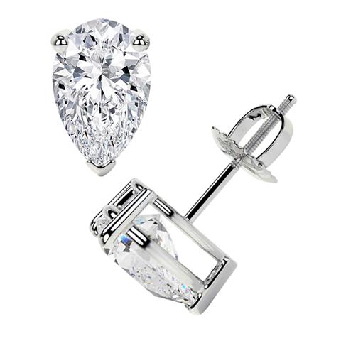 $2447 : Lab Diamond Stud Earring image 1