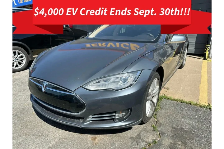 2014 TESLA MODEL S SEDAN 4D image 4