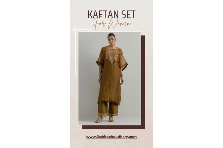 $178 : Buy the Kaftan Set For Women image 1