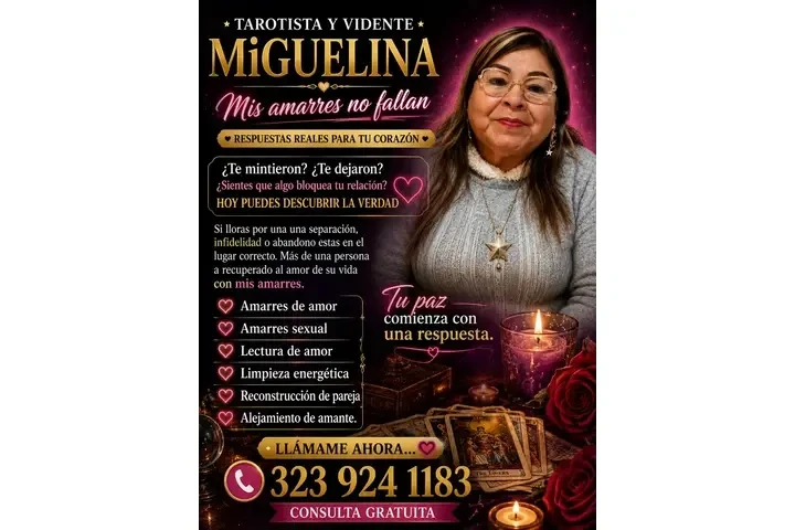 ✨TAROTISTA VIDENTE MIGUELINA🔮 image 1