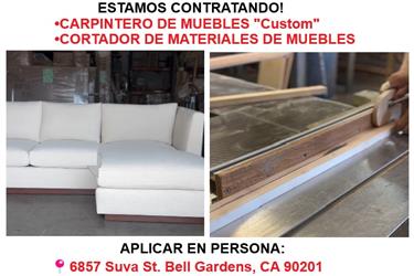 BUSCO CARPINTEROS DE MUEBLES en Los Angeles