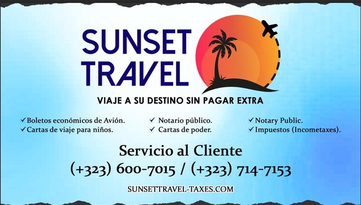 $20 : Sunset Travel-Especiales image 2