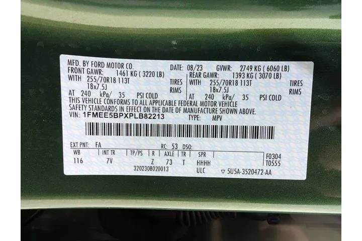 $39810 : Ford Bronco 2023 4x4 Outer B image 10