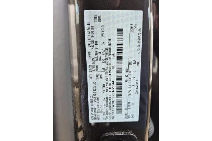 $39591 : Ford F-150 2024 4x2 XLT 4dr image 5