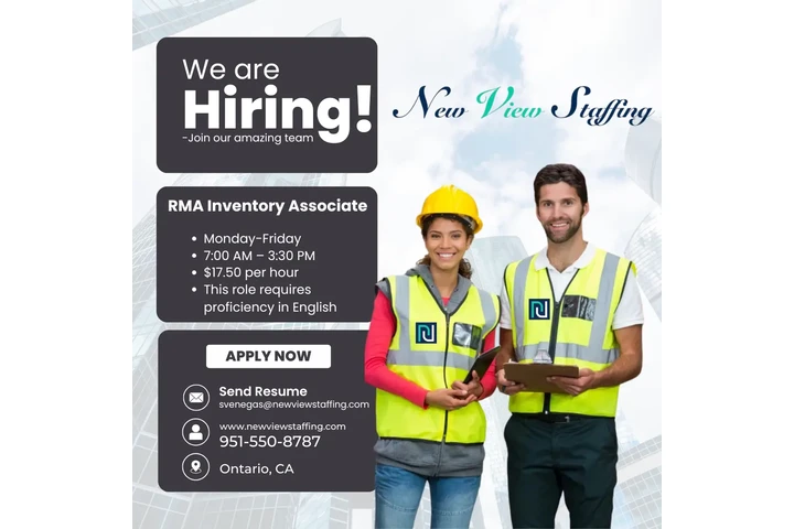 RMA Inventory Associate image 1