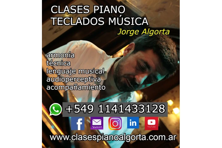 CLASES PIANO, TECLADOS, MÚSICA image 1