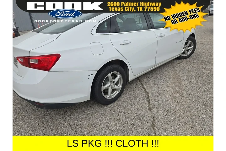 $11983 : Chevrolet Malibu 2017 LS 4dr image 9
