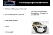 $29989 : Lincoln Corsair 2022 AWD Sta thumbnail