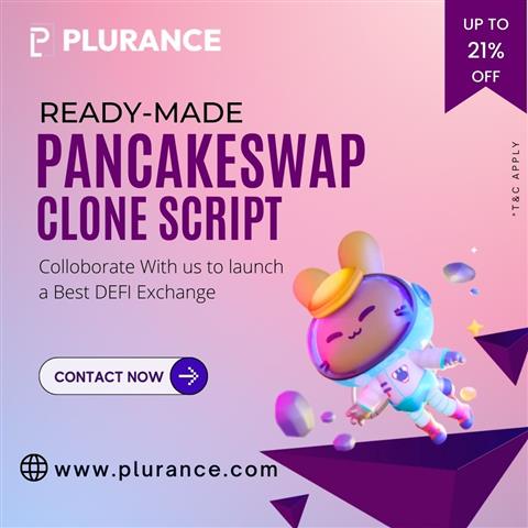 Pancakeswap clone with 21% off image 1