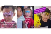 Pinta caritas, globos infantil thumbnail