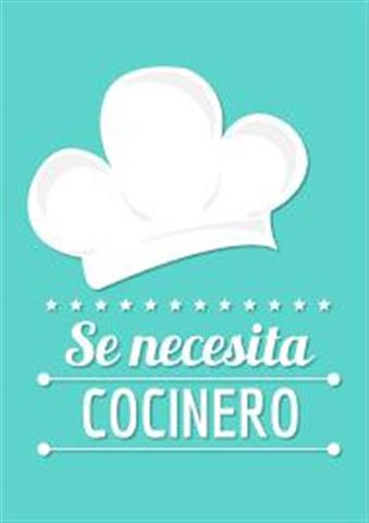 NECESITAMOS COCINERO URGENTE! image 1