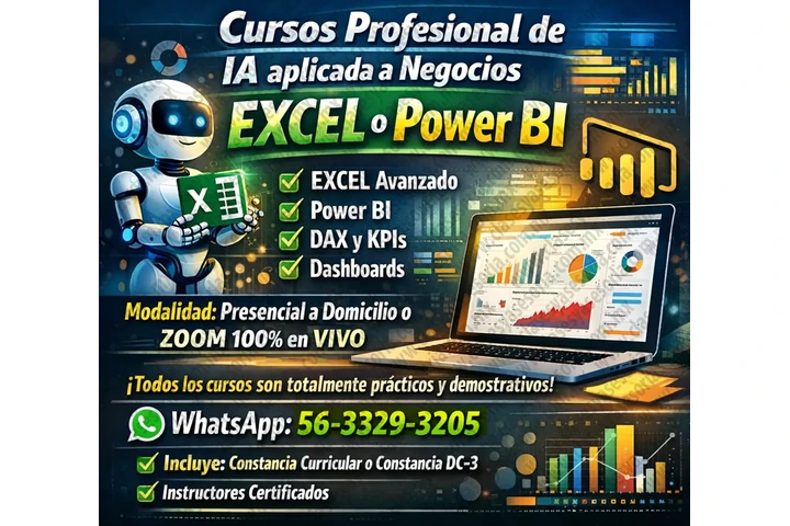 CURSOS de EXCEL a domicilio image 4