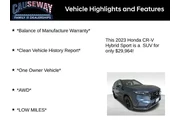 $29964 : Honda CR-V Hybrid 2023 AWD S thumbnail