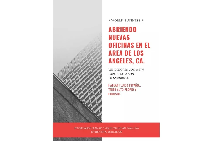 Estamos abriendo nueva oficina image 1