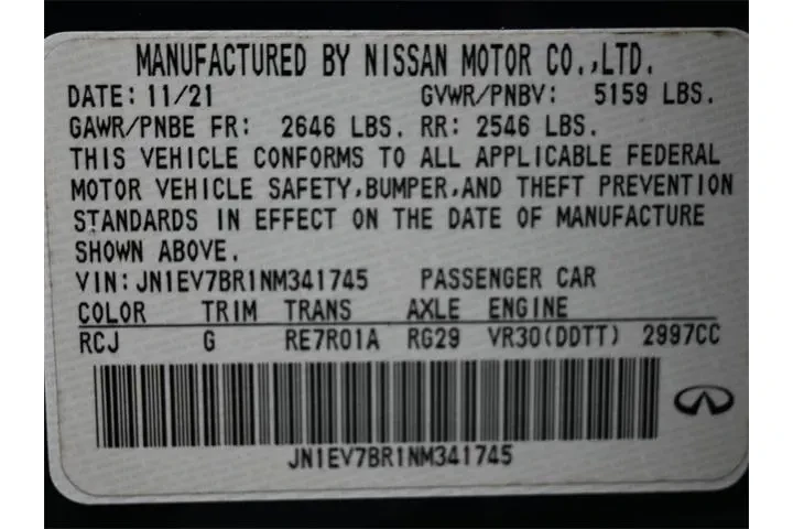 $24995 : INFINITI Q50 2022 AWD Luxe 4 image 7