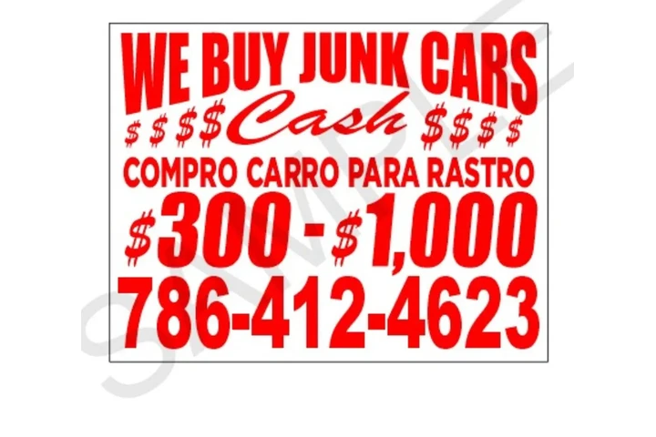 JUNK COMPRA AUTOS CASH image 1