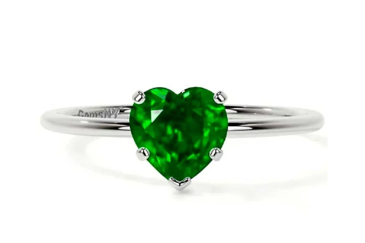 $2336 : Green Sapphire Ring image 1