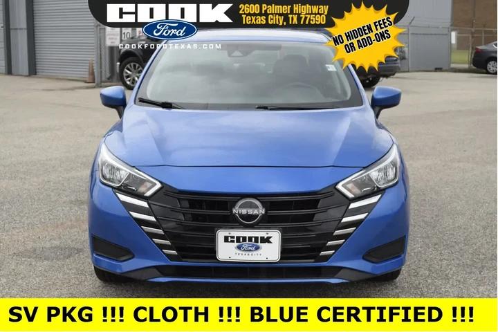 $15758 : Nissan Versa 2023 SV 4dr Sed image 6