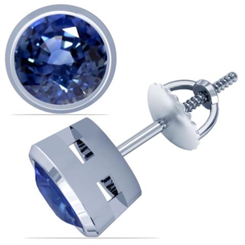 $9644 : Buy Sapphire Stud Earrings image 1