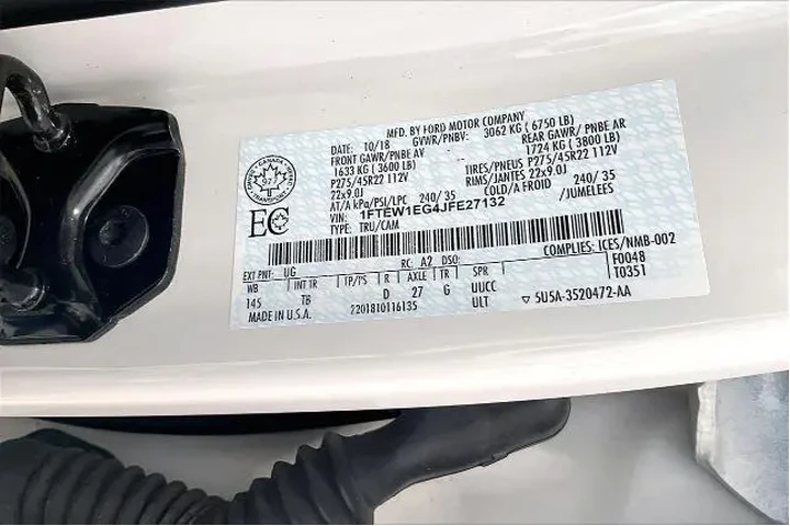 $27491 : Ford F-150 2018 4x4 Limited image 8