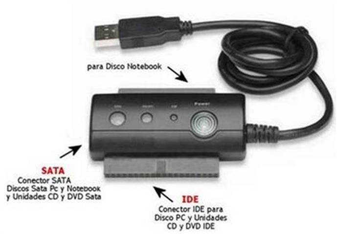 $15 : Adaptador SATA/IDE a USB image 1