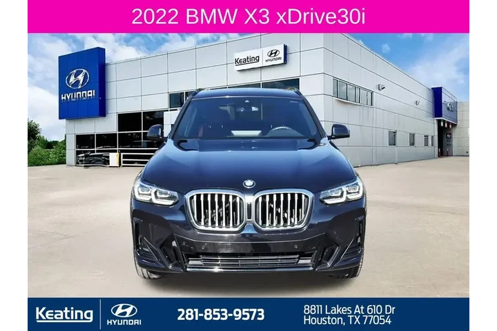 $30778 : BMW X3 2022 AWD xDrive30i 4d image 2