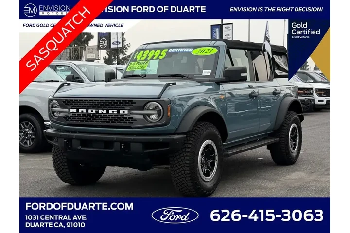 $38995 : Ford Bronco 2021 4x4 Black D image 4