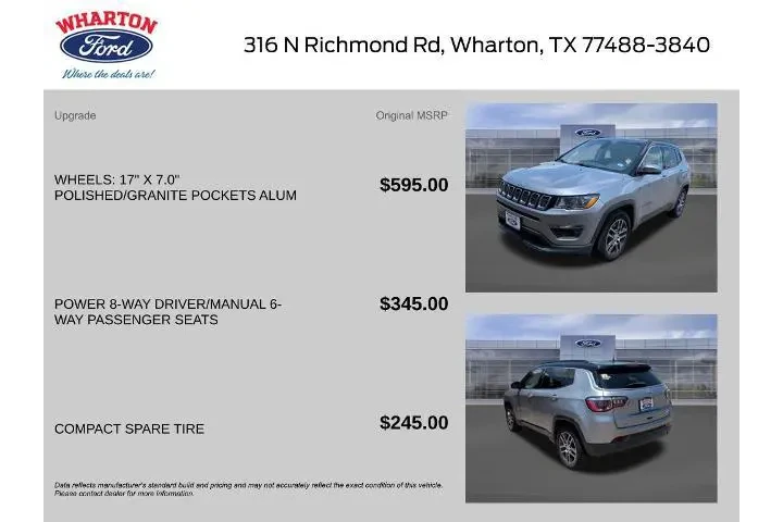 $12995 : Jeep Compass 2018 Latitude 4 image 2