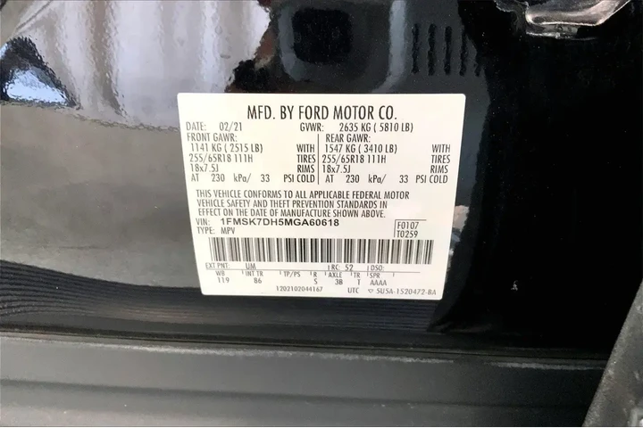 $11994 : Ford Explorer 2021 XLT 4dr S image 8