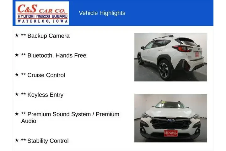 $25900 : Subaru Crosstrek 2024 AWD Li image 7
