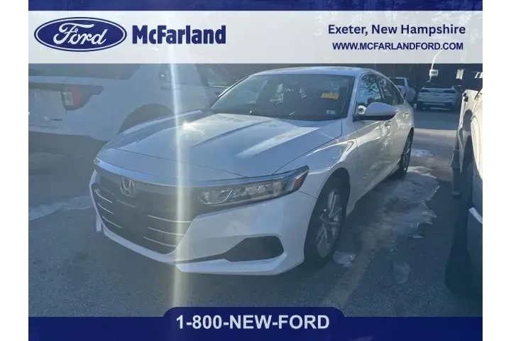 $19177 : Honda Accord 2021 LX 4dr Sed image 1