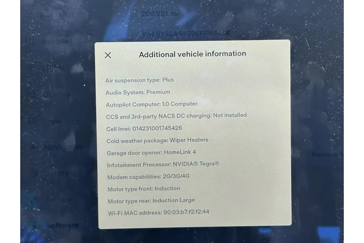 2014 TESLA MODEL S P85D SEDAN image 3