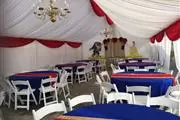 Drapingbackdrop tent 30x30 en Los Angeles