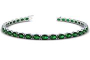 Emerald Tennis Bracelet. en Jersey City