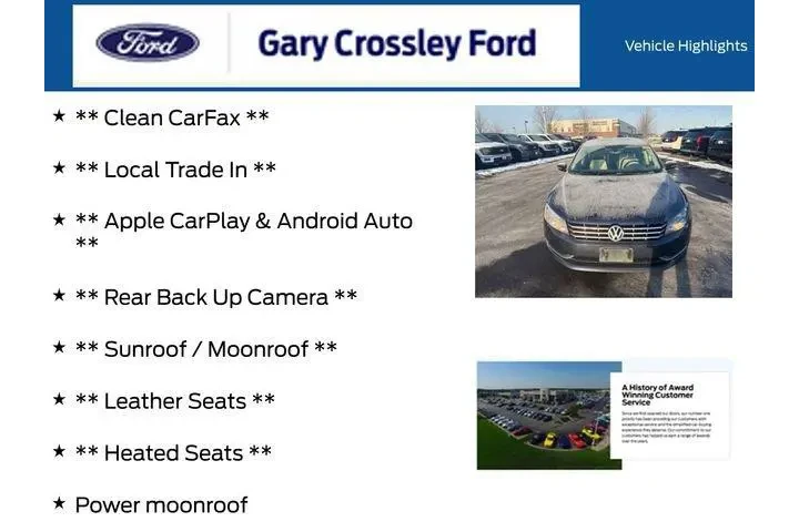 $9000 : Volkswagen Passat 2014 2.0L image 6