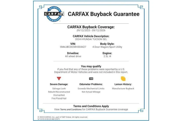 $20995 : Hyundai TUCSON 2024 AWD SEL image 2