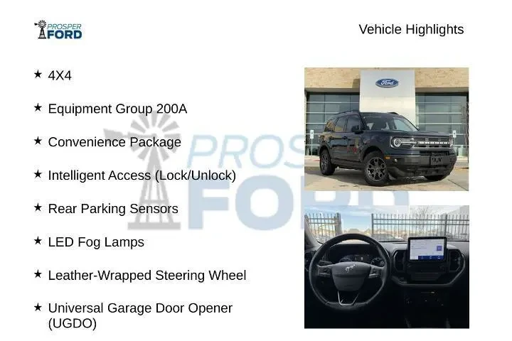 $21995 : Ford Bronco Sport 2022 AWD B image 5