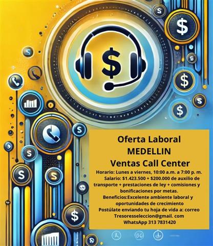 ventas call center medellin image 1