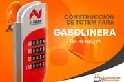 Tótem para gasolinera