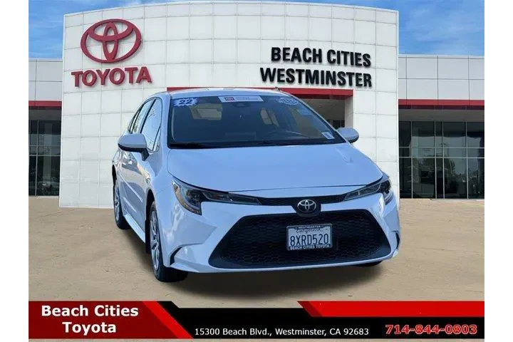 $17924 : Toyota Corolla 2022 LE 4dr S image 3