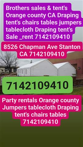 Party rentals Orange county image 2
