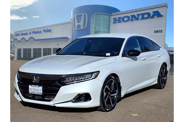 $23395 : Honda Accord 2022 Sport 4dr image 1