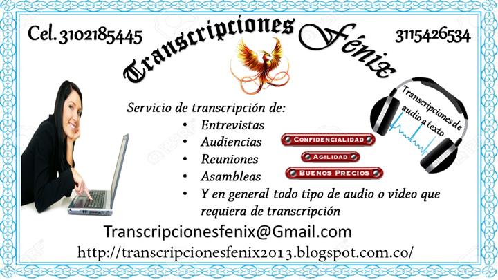 TRANSCRIPCIONES FÉNIX image 4