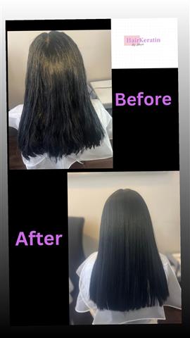 Hair keratin treatment image 4