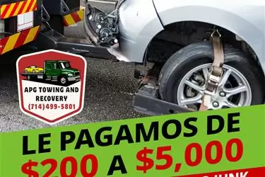 APG Towing and Recovery en Orange County