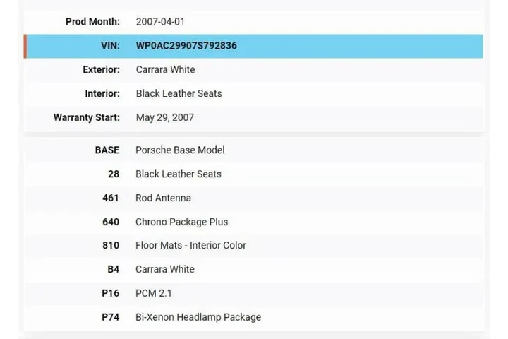 $129500 : 2007 911 GT3 image 7