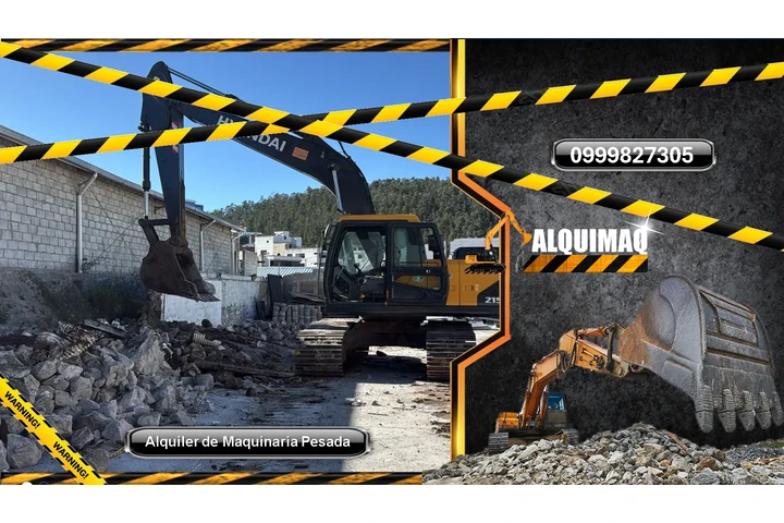 Alquiler de Excavadora, Rampas image 1